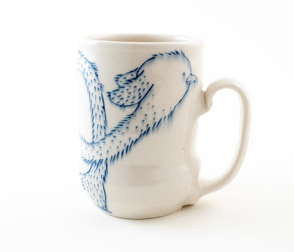 Long-necked Bird Cup (c-2902) 13 fl oz
