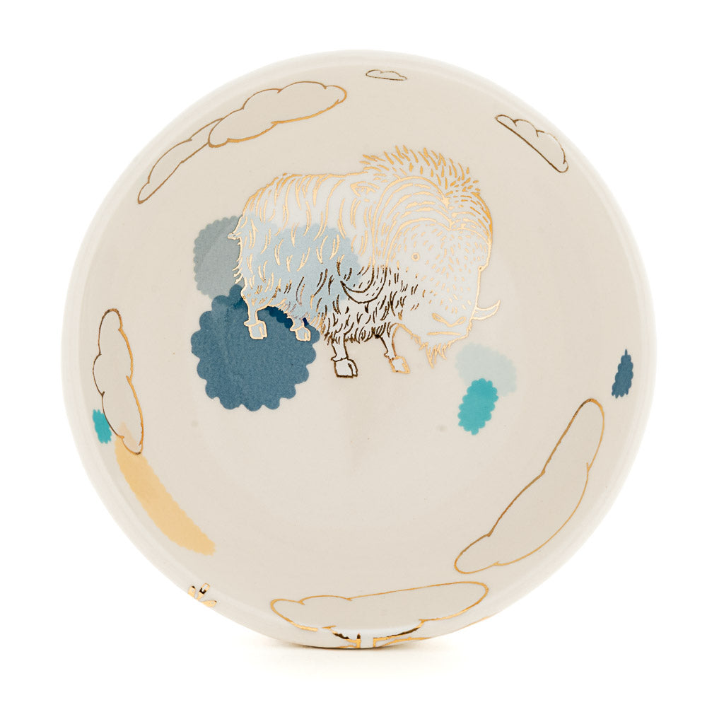 Musk Ox Bowl (b-1016)