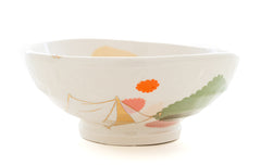 Rabbit Campfire Bowl (b-1017)