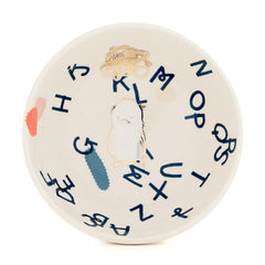 Alphabet Bird Bowl (b-1027)