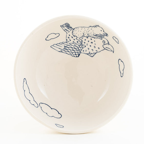 Flying Bear Bowl (b-927)