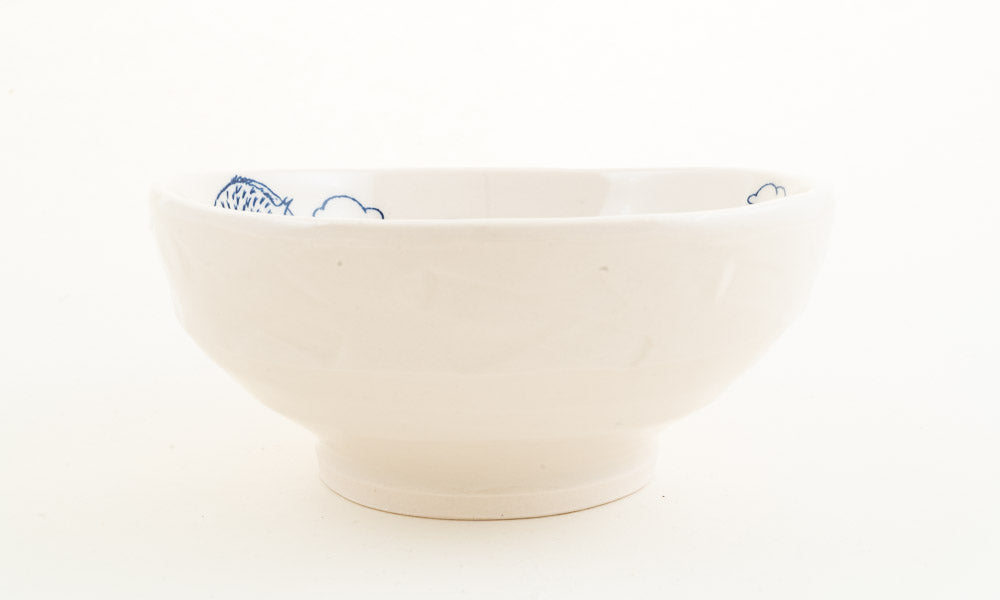 Owls Awake and Sleeping Bowl (b-934)