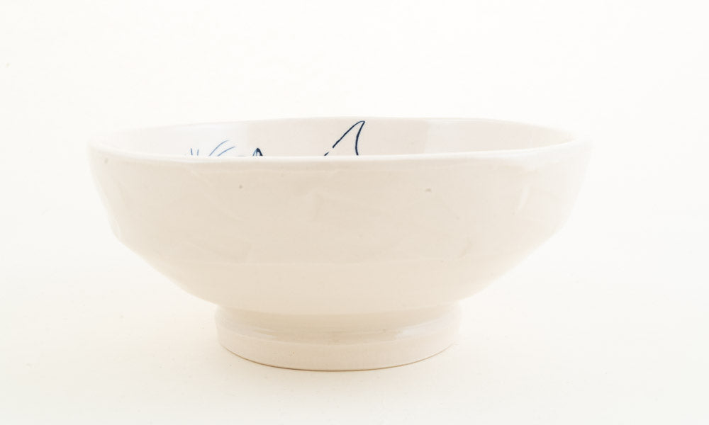 Mishima Bat Bowl (b-982)