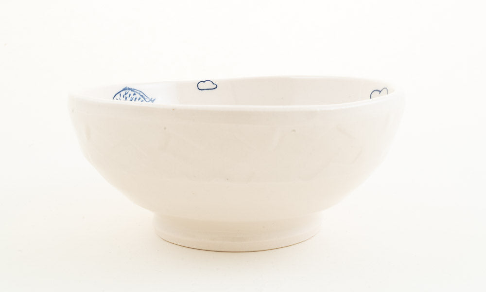 Owls Awake and Sleeping Bowl (b-985)