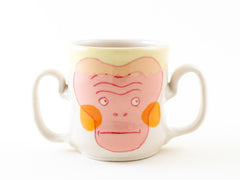 Double-handled Monkey Cup (c-2876) 8 fl oz