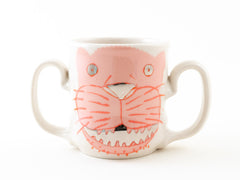 Double-handled Tiger Cup (c-2878) 8 fl oz