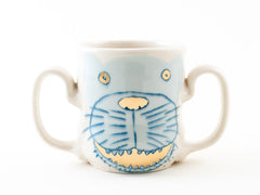 Double-handled Tiger Cup (c-2878) 8 fl oz