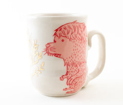 Pink Bear and Tree Cup (c-2888) 11 fl oz