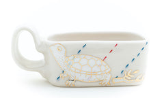 Otter and Turtle Espresso Cup (c-2913) 6 fl oz