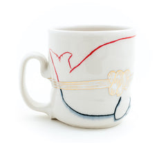 Whale and Golden Knot Cup (c-2925) 9 fl oz