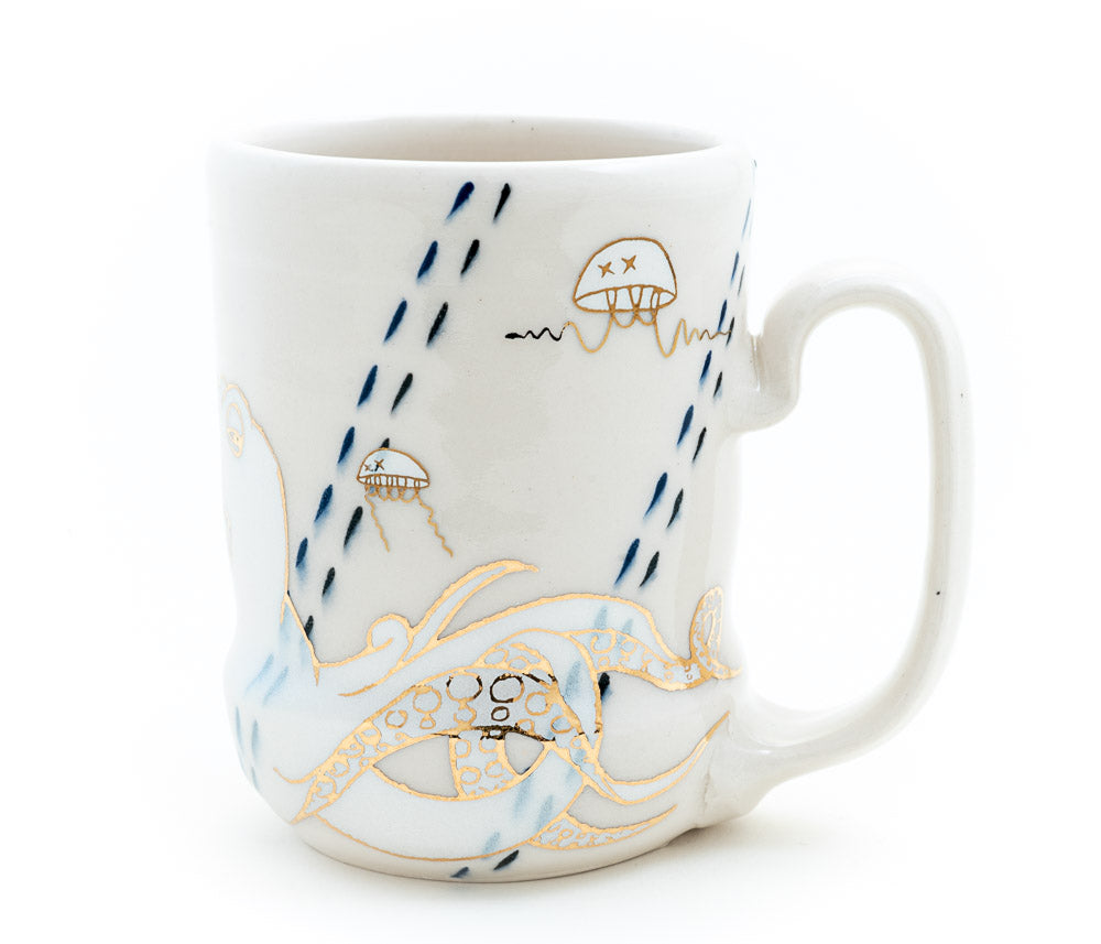 Octopus and Jellyfish Cup (c-2941) 12 fl oz