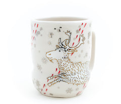 Reindeer in Snow Cup (c-2948) 12 fl oz