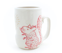 Squirrel and Heroic Acorn Cup (c-2972) 15 fl oz