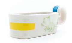 Fox and Bird Espresso Cup (c-2974) 16 fl oz