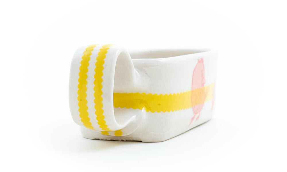 Fox and Bird Espresso Cup (c-2976) 6 fl oz