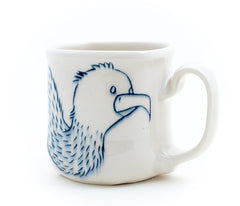 Long-neck Bird Espresso Cup (c-2983)  8 fl oz