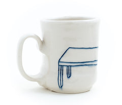 Owl on Table Cup (c-2991)  9 fl oz