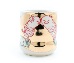Golden Lovebird Cup (c-2999)  12 fl oz