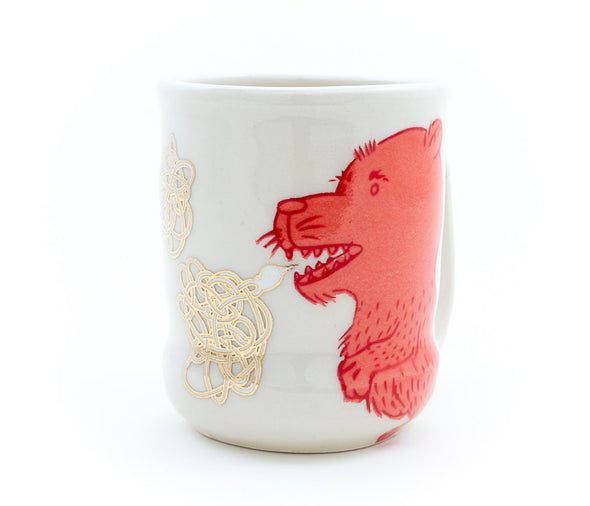 Bear and Bird Conversation Cup  (c-3034)  13 fl oz