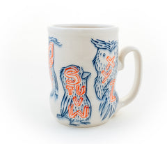 Alphabet Birds Cup (c-3073) 13 fl oz