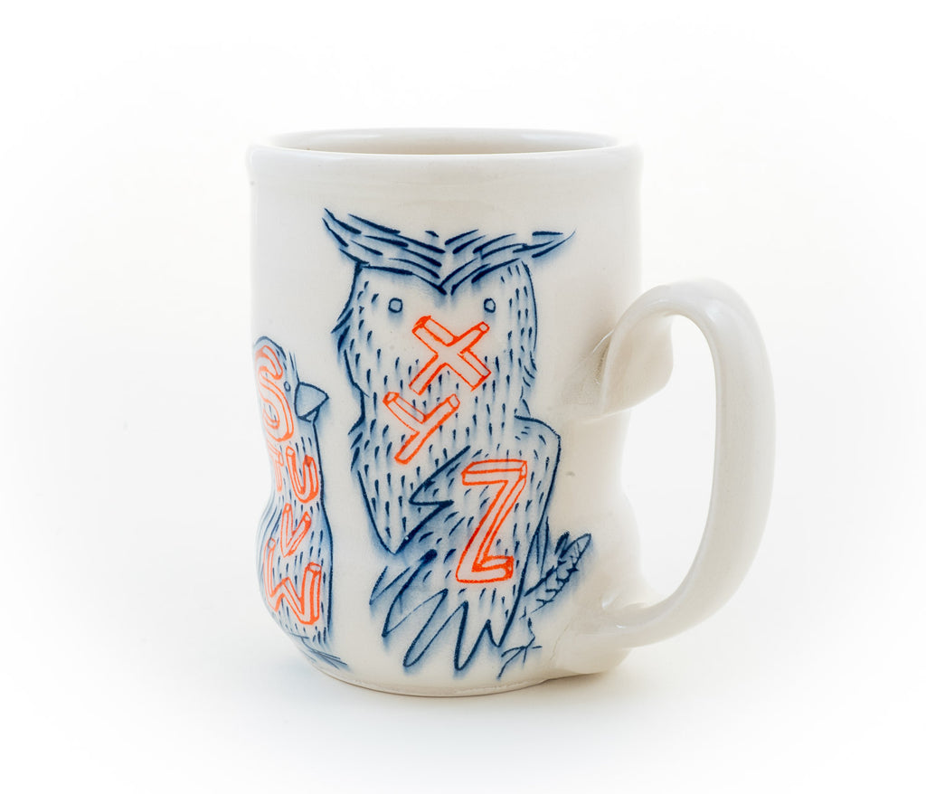 Alphabet Birds Cup (c-3073) 13 fl oz