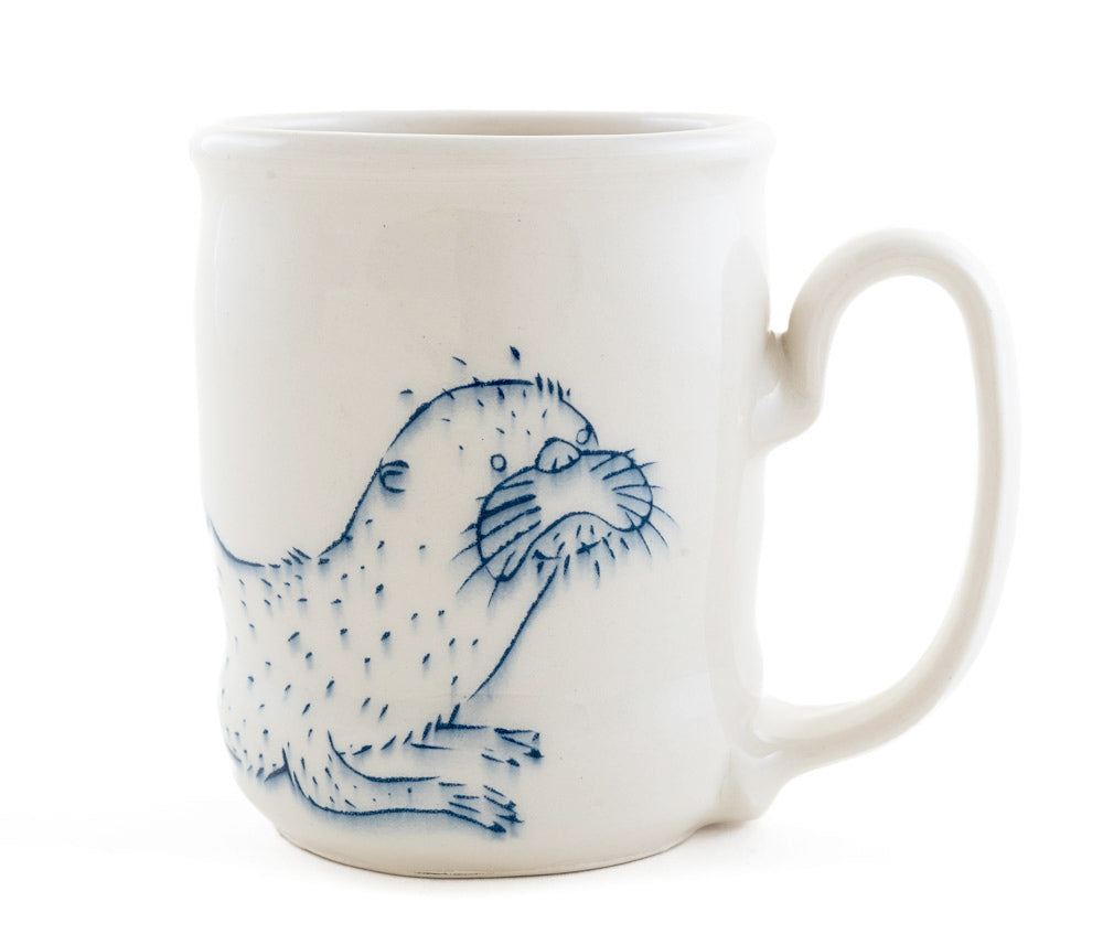 Otter and Bird Cup (c-3219)