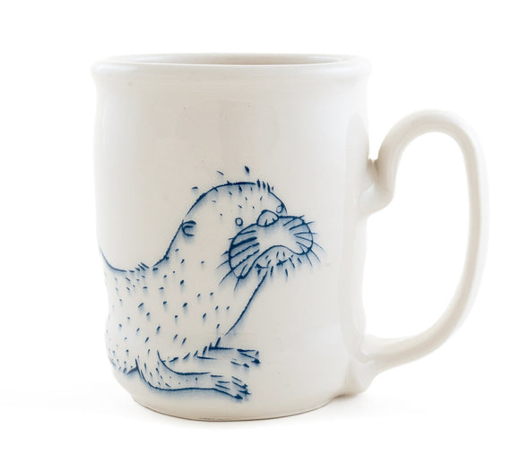 Otter and Bird Cup (c-3219)