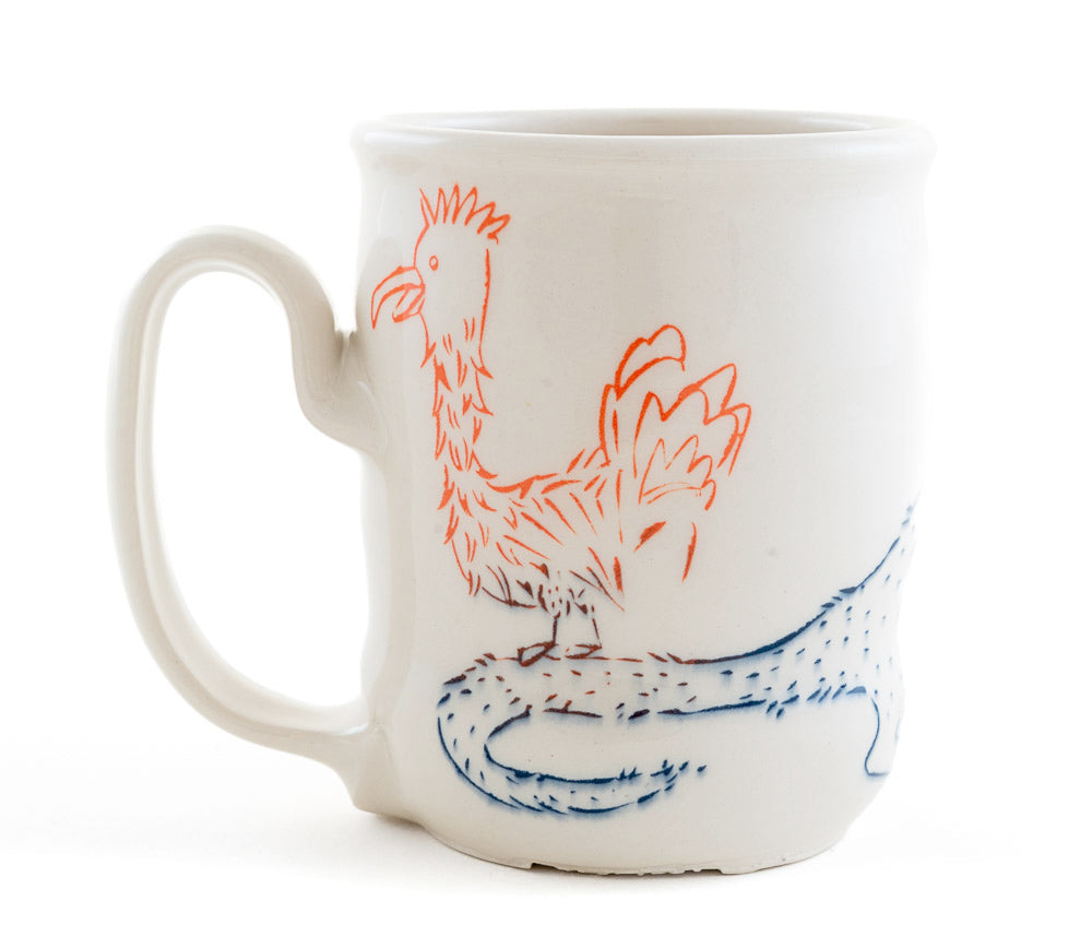 Otter and Bird Cup (c-3219)