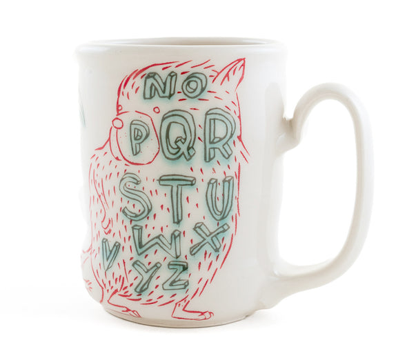 Alphabet Dog Cup (c-3220)