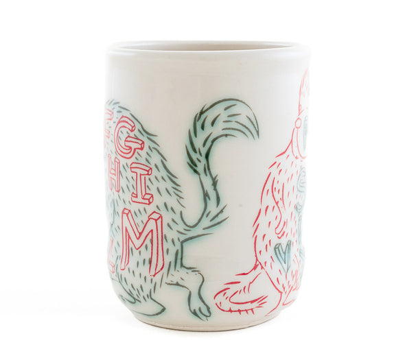 Alphabet Dog Cup (c-3220)
