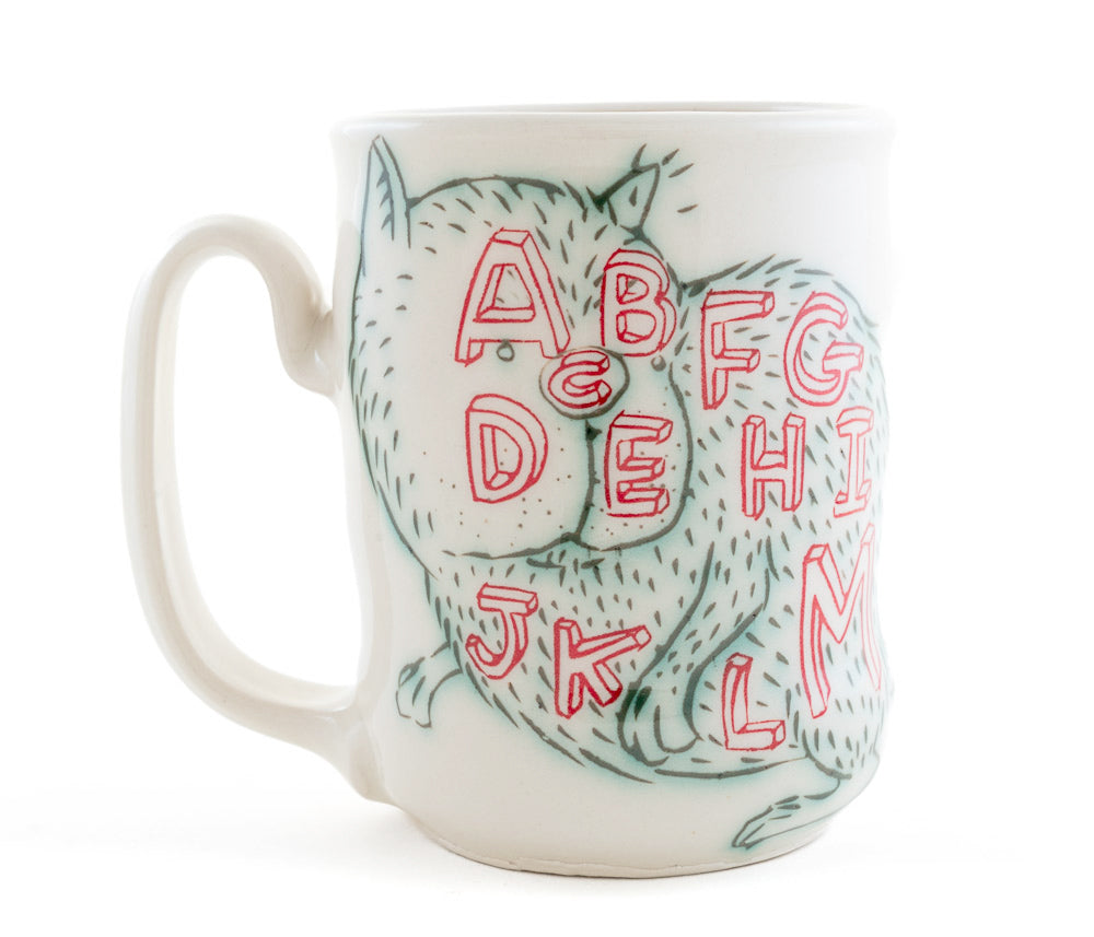 Alphabet Dog Cup (c-3220)