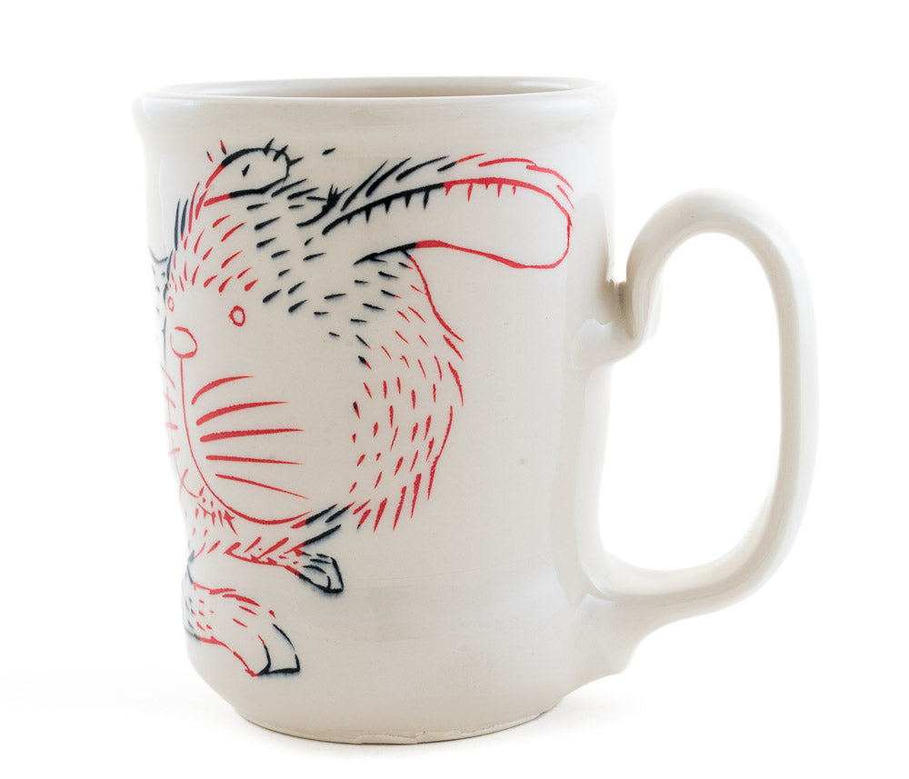 Bi-color Rabbit Cup (c-3223)