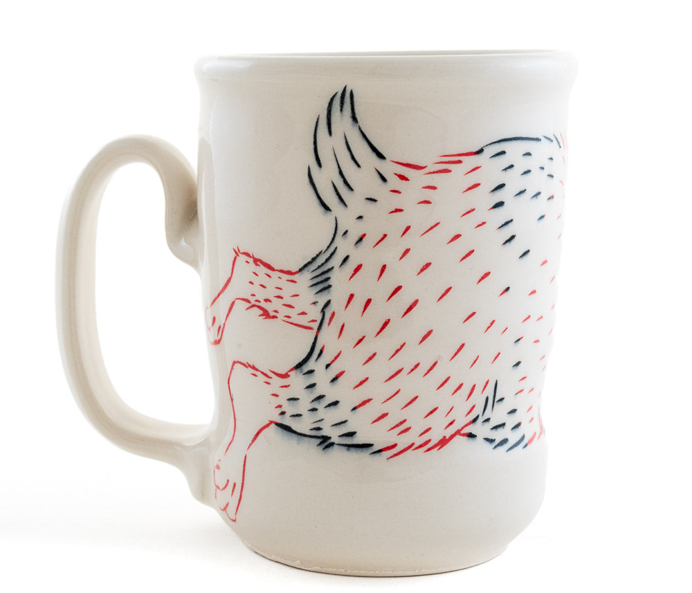 Bi-color Rabbit Cup (c-3223)