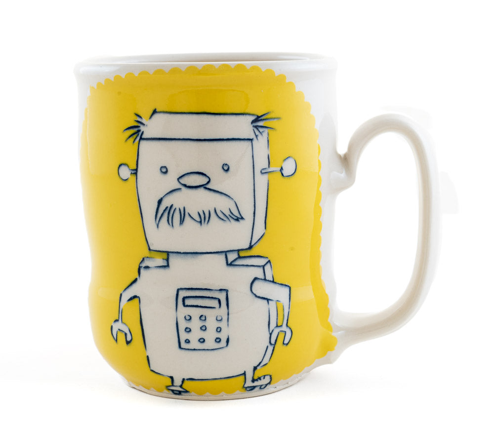 Robot and Dog Cup (c-3227)