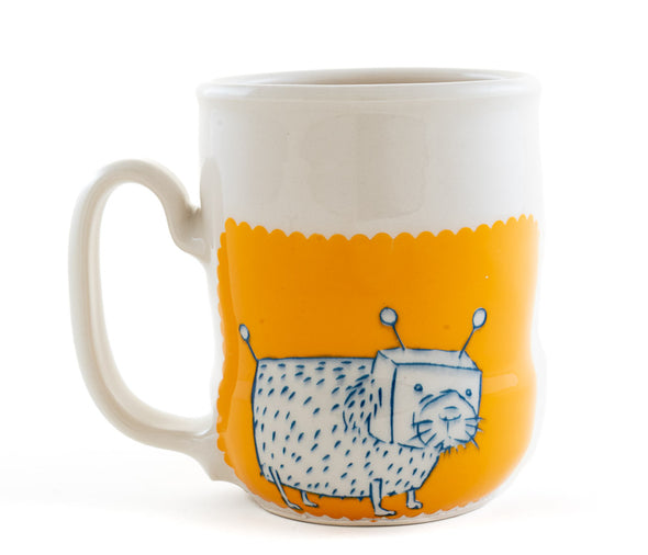 Robot and Dog Cup (c-3227)