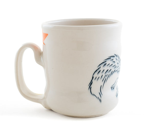 Fire-breathing Fox Cup (c-3238)