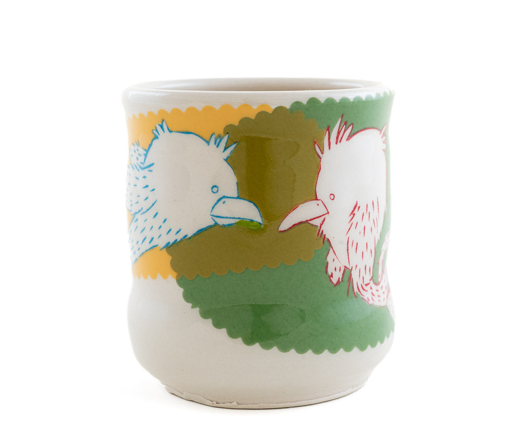 Long-necked Birds Cup (c-3239)