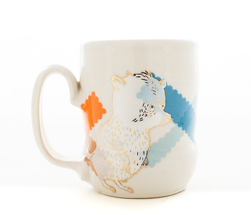 Raccoon and Warthog Cup (c-3252)