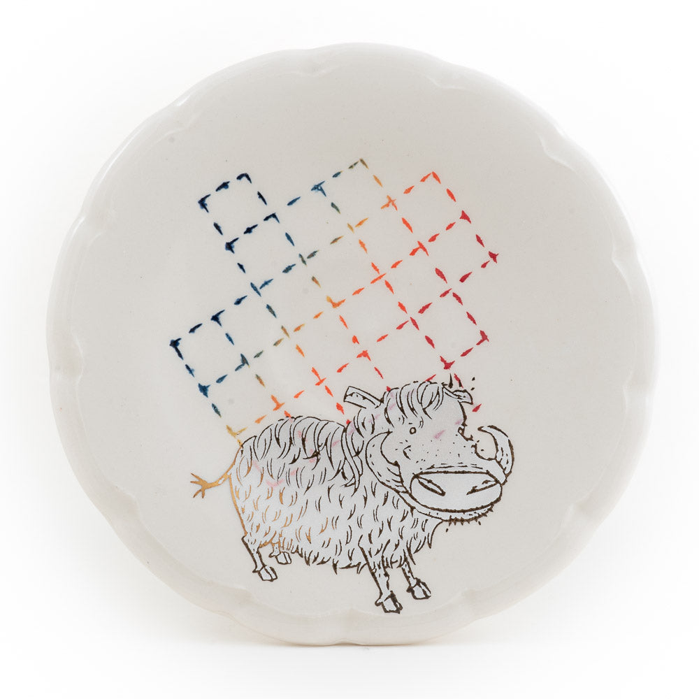 Warthog Dessert Plate (ps-745)